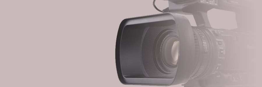 Professional video deposition camera setup